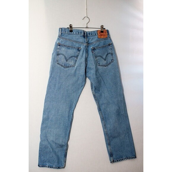 levi's men's 505 regular fit jeans W32 L30 - Picture 3 of 10